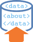 Submit metadata icon
